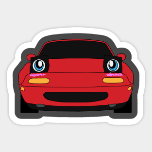 Anime Miata - Kawaii Sticker